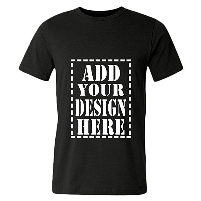 Adult Black T-Shirt - Personalised